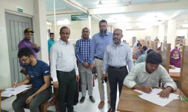 পবিপ্রবিতে কৃষি গুচ্ছের ভর্তি পরীক্ষা শান্তিপূর্ণ পরিবেশে অনুষ্ঠিত