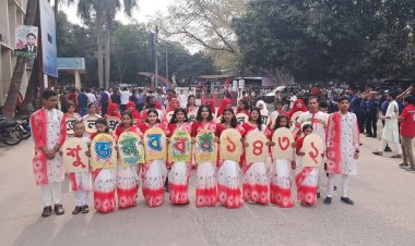 চাঁপাইনবাবগঞ্জে নানা আয়োজনে পহেলা বৈশাখ উদযাপন