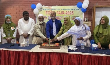 চাঁপাইনবাবগঞ্জে নার্সিং ইন্সষ্টিটিউটে খাবার মেলা