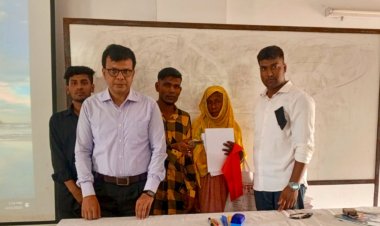 নওগাঁয় ক্যান্সারে আক্রান্ত খলিলের পাশে সহযোগিতার হাত বাড়ালেন ছাত্রনেতা জুনাইদ