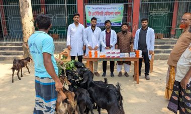 সিভিএ এর আয়োজনে ফ্রি ভেটেরিনারি মেডিকেল ক্যাম্পেইন