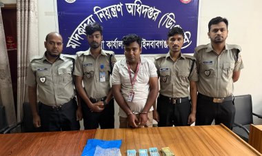 চাঁপাইনবাবগঞ্জে হেরোইনসহ ভূয়া সাংবাদিক গ্রেফতার