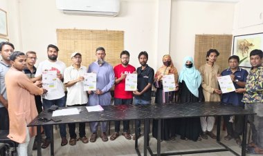 পুষ্প কেতন পত্রিকার লগো উন্মোচন ও পুষ্প কেতন সাহিত্য সংঘের কমিটি গঠন