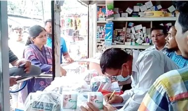 বাঘায় ভ্রাম্যমান আদালতে দুই ঔষধ ব্যবসায়ীকে জরিমানা