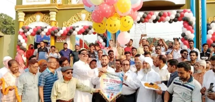 চাঁপাইনবাবগঞ্জে শিল্প ও বাণিজ্য মেলার শুভ উদ্বোধন