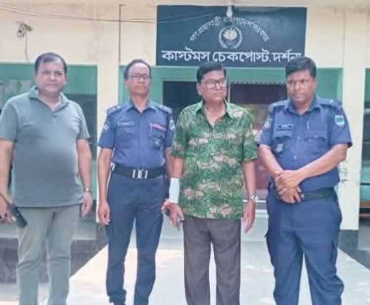 চুয়াডাঙ্গা জীবননগর আওয়ামী লীগের সাবেক সভাপতি গোলাম মোর্তুজা গ্রেপ্তার