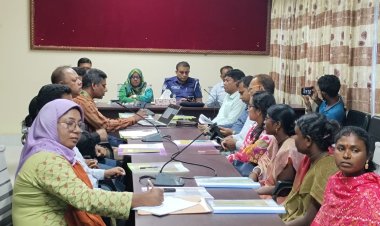 নিয়ামতপুরে থ্রাইভ প্রকল্পের সদস্যদের সাথে মতবিনিময় সভা