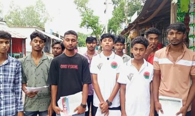 মান্দায় ছাত্রদলের উদ্যোগে লিফলেট বিতরণ