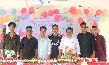 সাপাহারে এইচএসসি পরীক্ষার্থীদের বিদায় অনুষ্ঠান