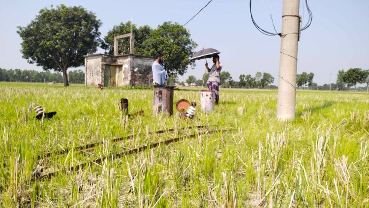 নিয়ামতপুরে ট্রান্সফরমার চুরি আতঙ্কিত কৃষকরা