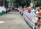 গোমস্তাপুরে কিন্ডার গার্টেন ও বেসরকারি প্রাথমিক বিদ্যালয়ের শিক্ষার্থীদের প্রাথমিক বৃত্তি পরীক্ষায় অংশগ্রহণের দাবিতে মানববন্ধন