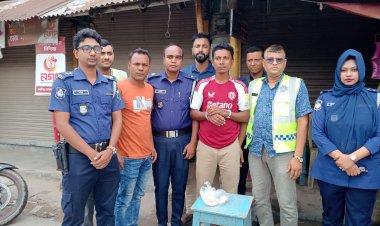 চাঁপাইনবাবগঞ্জে হেরোইনসহ কুখ্যাত ডাকাত গ্রেফতার