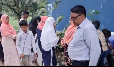 সাপাহারে বৃক্ষরোপন বিতরন কর্মসূচি অনুষ্ঠিত