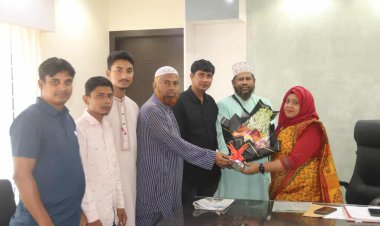 মান্দায় উপজেলা নির্বাহী আফিসার ইউএনওর সংবাদকর্মীদের সঙ্গে মতবিনিময়