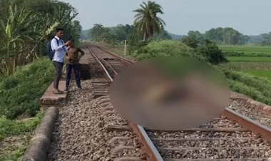 বাহুবলে ট্রেনে কাটা পড়ে প্রতিবন্ধীর মৃত্যু