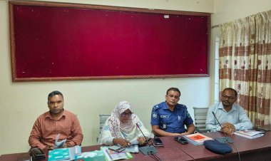 নিয়ামতপুরে উপজেলা পর্যায়ে দুর্যোগ ব্যবস্থাপনা কমিটির সাথে ষ্ট্যান্ডিং অর্ডার অন ডিজাষ্টার এসওডি বিষয়ক সভা