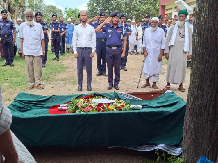 বীর মুক্তিযোদ্ধা আহম্মদ আলীর মৃত্যু-রাষ্ট্রীয় মর্যাদায় দাফন