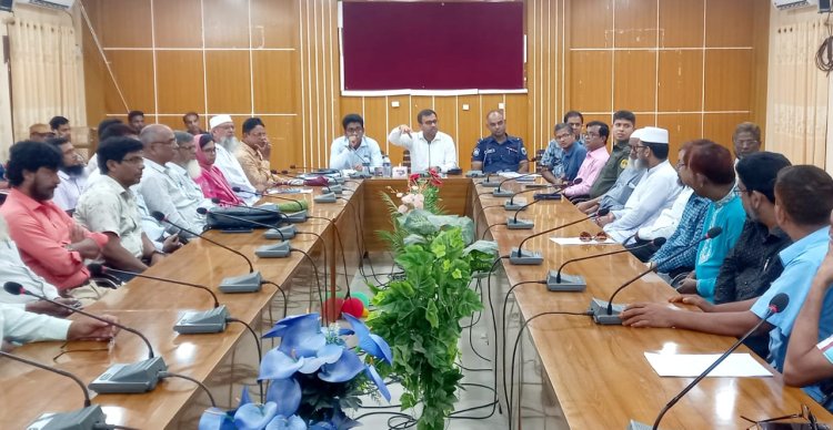 গোমস্তাপুরে জুলাই গণঅভ্যুথান দিবস যথাযথ মর্যাদায় উদযাপন উপলক্ষে প্রস্তুতিমূলক সভা