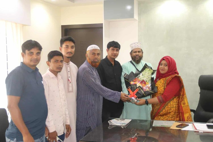 মান্দায় উপজেলা নির্বাহী আফিসার ইউএনওর সংবাদকর্মীদের সঙ্গে মতবিনিময়