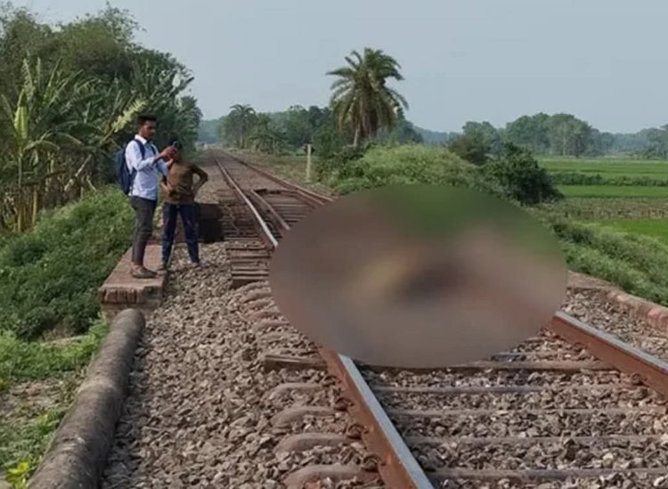 বাহুবলে ট্রেনে কাটা পড়ে প্রতিবন্ধীর মৃত্যু