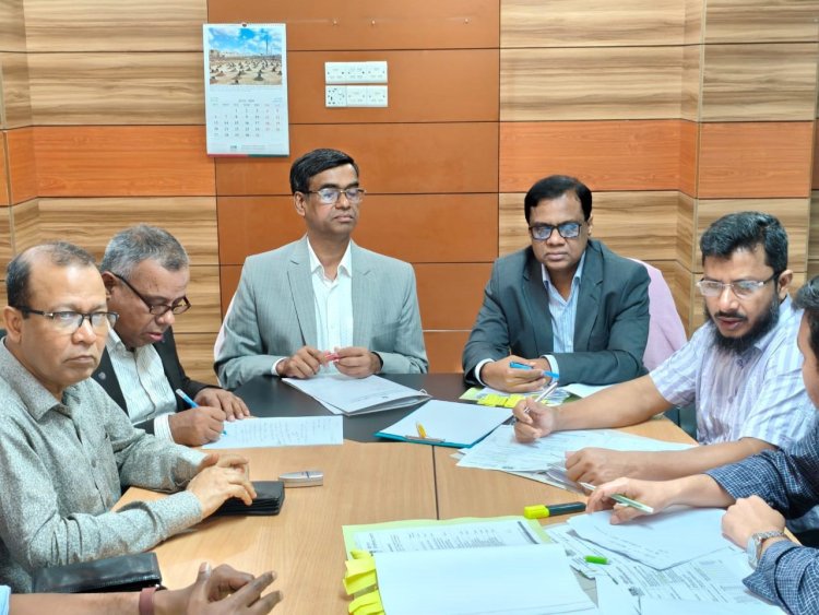 এক্সিম ব্যাংক কৃষি বিশ্ববিদ্যালয় এবং বাংলাদেশ বিশ্ববিদ্যালয় মঞ্জুরী কমিশনের সাথে মতবিনিময়