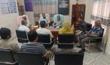 পবিপ্রবি উপাচার্যের আইন ও ভূমি প্রশাসন অনুষদ পরিদর্শন
