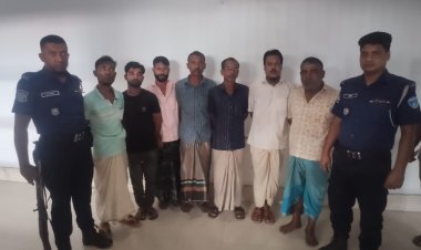 নাসিরনগরে জুয়ার সরঞ্জামসহ ৭ জুয়ারী গ্রেফতার