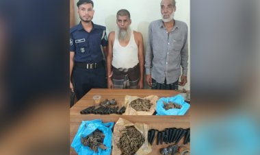 নবীগঞ্জে সেনাবাহিনীর অভিযানে গাঁজা ও সরঞ্জামসহ দুইজন আটক