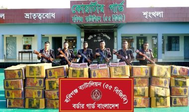 হবিগঞ্জে ৫৪ লাখ টাকার চোরাচালান ও মাদকদ্রব্য জব্দ