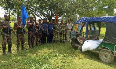 চাঁপাইনবাবগঞ্জের পদ্মা নদীতে উদ্ধার-ভারতীয় নাগরিকের মরদেহ হস্তান্তর