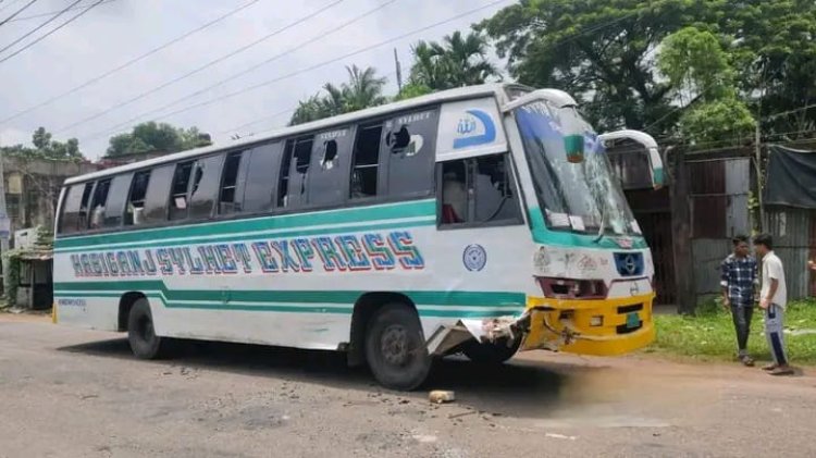 ‎শেরপুর মৌলভীবাজার আঞ্চলিক মহাসড়কে বাসের ধাক্কায় নবীগঞ্জের যুবক নিহত  ‎