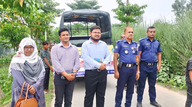 পলাশবাড়ীতে দেশীয় মাছ রক্ষায় ভ্রাম্যমান আদালতের অভিযান