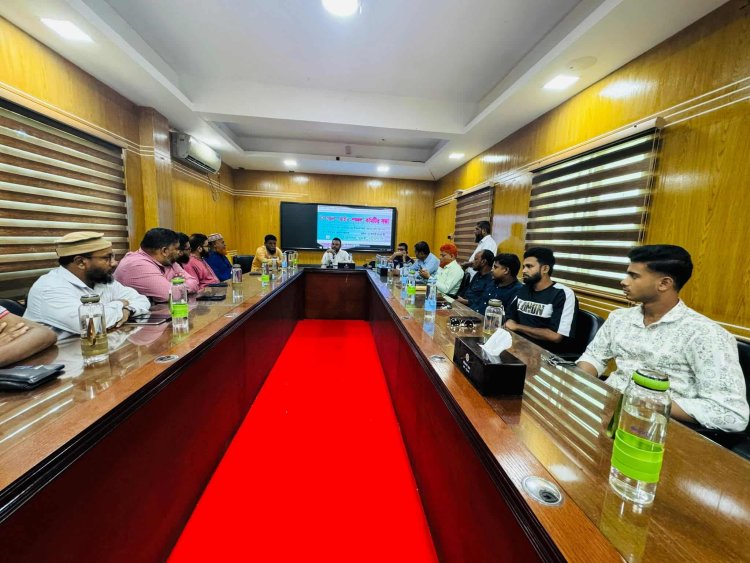 দুমকিতে আইন-শৃঙ্খলা কমিটির মাসিক সভা