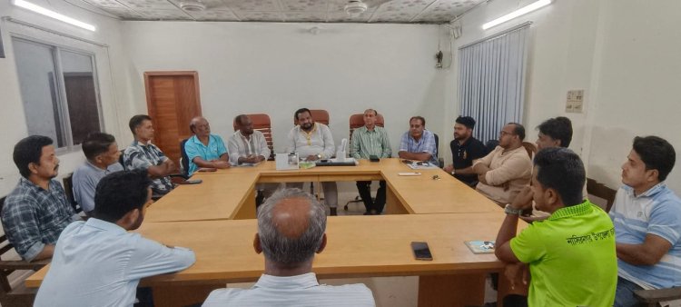 নাসিরনগর প্রেস ক্লাবে সাংবাদিকদের সাথে বিএনপির নেতৃবৃন্দের মতবিনিময়
