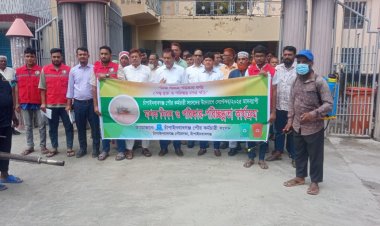 চাঁপাইনবাবগঞ্জ পৌরসভার মাসব্যাপী পরিষ্কার পরিছন্নতা অভিযান