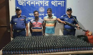 জীবননগরে ফেনসিডিলসহ দুইজন গ্রেপ্তার