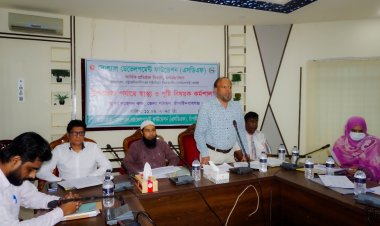 চাঁপাইনবাবগঞ্জে এসডিএফ'র স্বাস্থ্য ও পুষ্টি বিষয়ক স্টেকহোল্ডার কর্মশালা