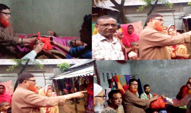 অসুস্থ নেতাকর্মীদের পাশে দাঁড়ালেন এ্যাডঃনুরুল ইসলাম সেন্টু