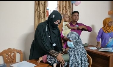 চাঁপাইনবাবগঞ্জে ফ্রি মেডিকেল ক্যাম্প