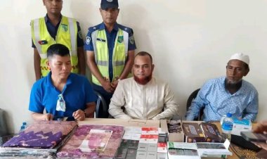 ‎শায়েস্তাগঞ্জে ২৭ লাখ টাকার ভারতীয় পণ্যসহ একজন আটক 