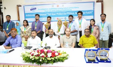 বরিশালে ভেটেরিনারি ও মেডিকেল শিক্ষার্থীদের কর্মশালা