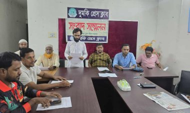 দুমকিতে রাস্তা দখলের নামে বিভ্রান্তি ছড়ানোর অভিযোগ