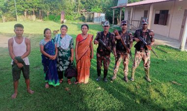 ‎চুনারুঘাট সীমান্তে ছিনতাইকারীর কবল থেকে তিন নারীকে উদ্ধার করল বিজিবি  ‎