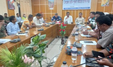 গোমস্তাপুরে আইন শৃঙ্খলা কমিটির মাসিক সভা 