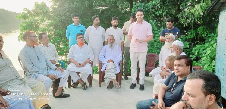 রহনপুরে বিএনপি নেতাকর্মীদের সাথে পরিচিত সভা