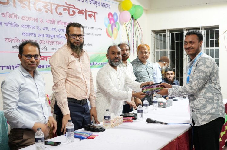 ‎পবিপ্রবিতে বিজয়-২৪ হলের নবীনবরণ অনুষ্ঠিত