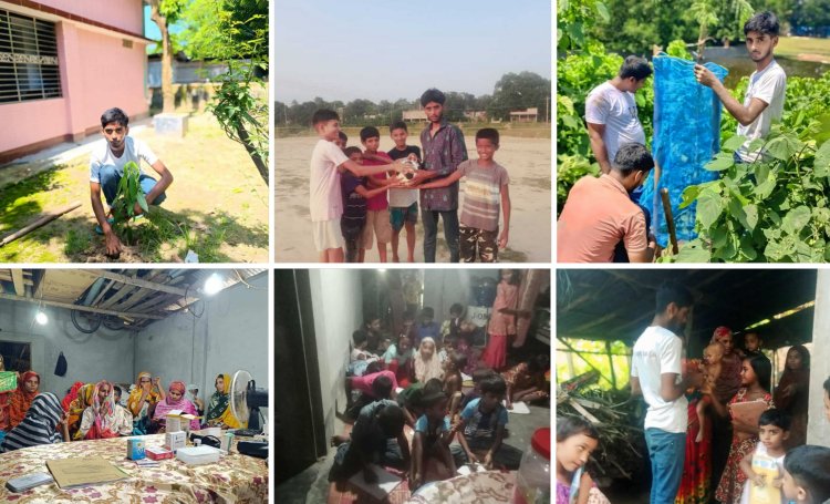শিবগঞ্জে কলেজ ছাত্রের মানবসেবায় উজ্জ্বল দৃষ্টান্ত