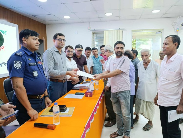 ‎আজমিরীগঞ্জে দুর্গাপূজা উপলক্ষে প্রশাসনের প্রস্তুতিমূলক সভা