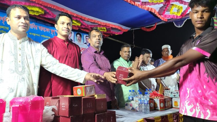 সাদির আহমেদ ভুলু স্মৃতি ফুটবল টুনামেন্টের ফাইনাল খেলা সম্পন্ন