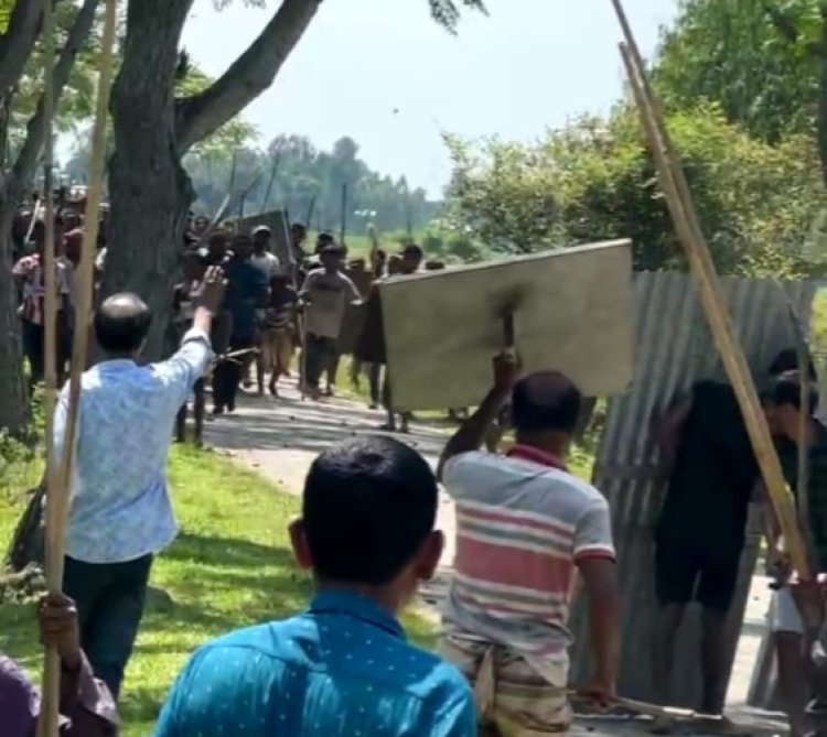 বেত কাটাকে কেন্দ্র করে দুই গ্রামের সংঘর্ষে রণক্ষেত্র বানিয়াচং আহত-৩০